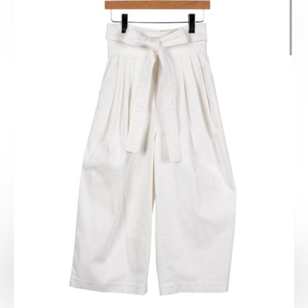 Marc Jacobs Runway White Wide-Leg Pants NWT size 2